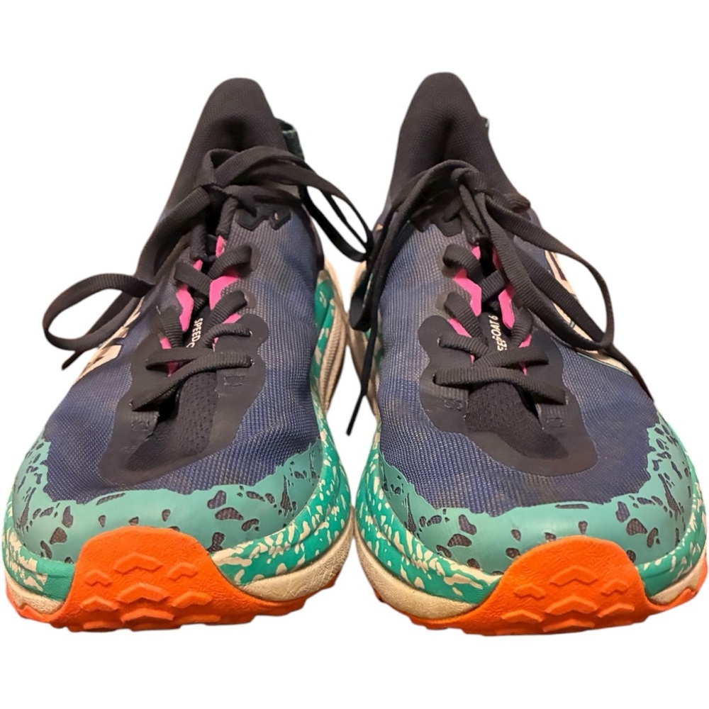 Hoka One One Speedgoat 6 Varsity Navy/Meteor Trail Running Shoes 11 D - Picture 5 of 14